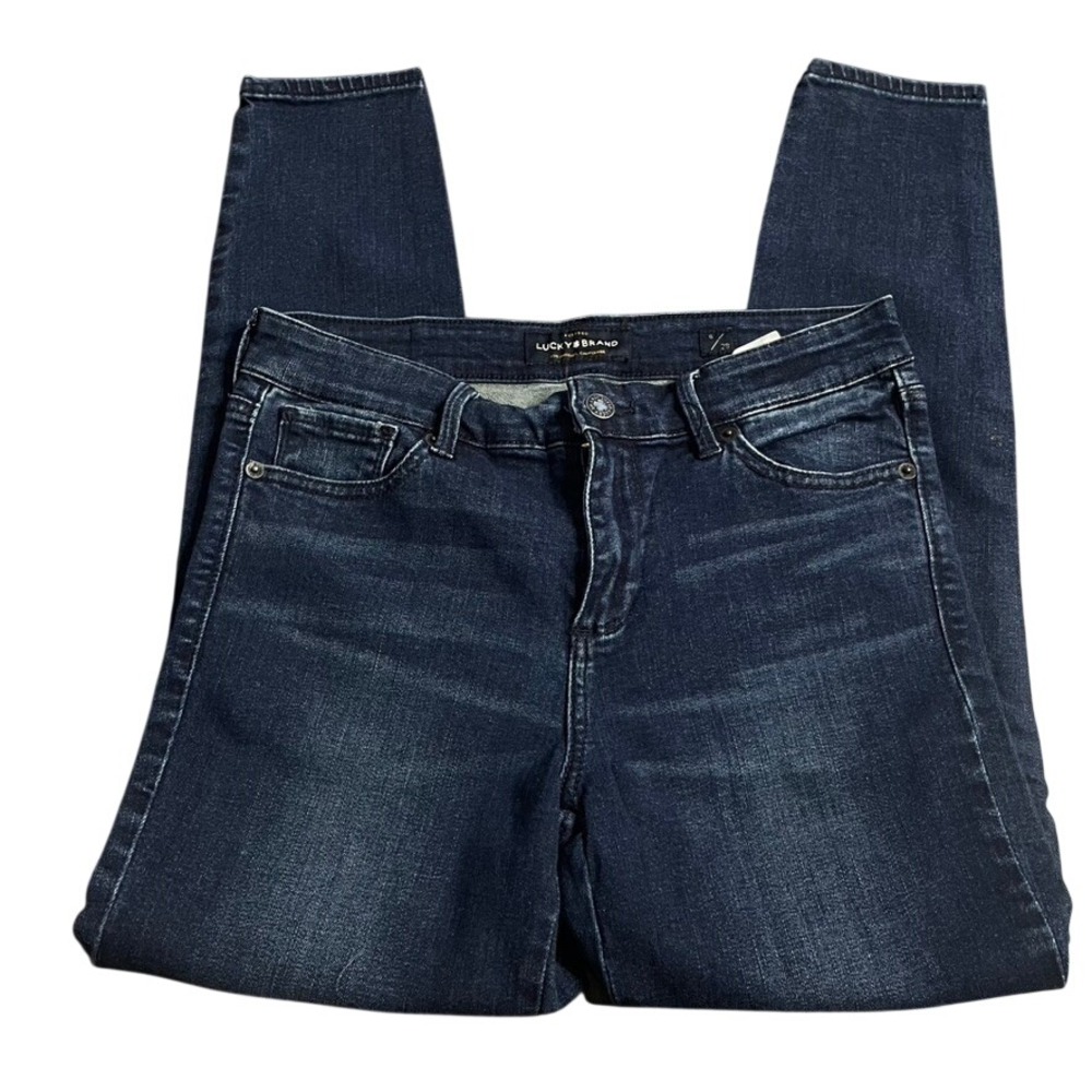 Lucky‎ Brand Ava Legging Jeans Women's Size 6 28 Dark Wash Denim